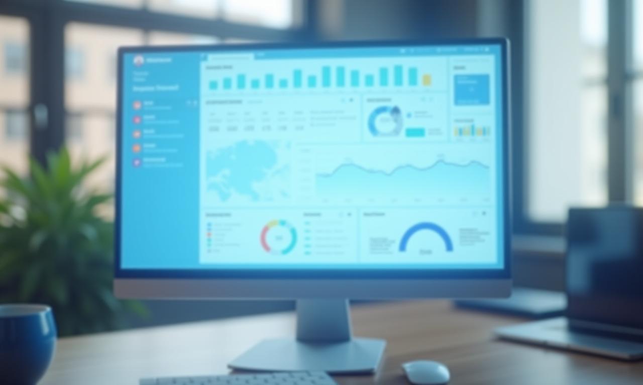 Dashboard voor remote productiviteit